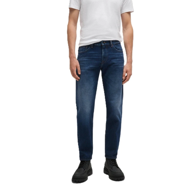 Image of Boss Mens Re.Maine Bo Jeans Medium Blue male 31W L