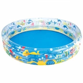 image of 60' x 12' Deep Dive 3 Ring Pool - Bestway