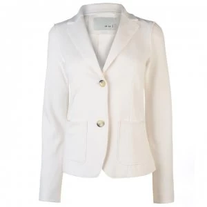 Oui Oui Button Up Blazer Ladies - 1042 Eggnog