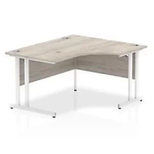 Image of Dynamic Ergonomic Desk Impulse ICDRC14WGRY Rectangular MFC 1800 mm x 800 mm x 725mm Beech