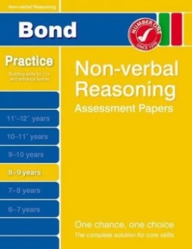Image of Bond Non-Verbal Reasoning Assessment Papers 8-9 Years by Andrew Baines Paperback