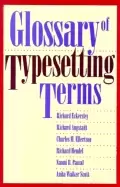 Image of glossary of typesetting terms