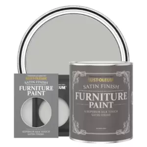 image of Rust-Oleum Satin Furniture & Trim Paint - FLINT - 750ml