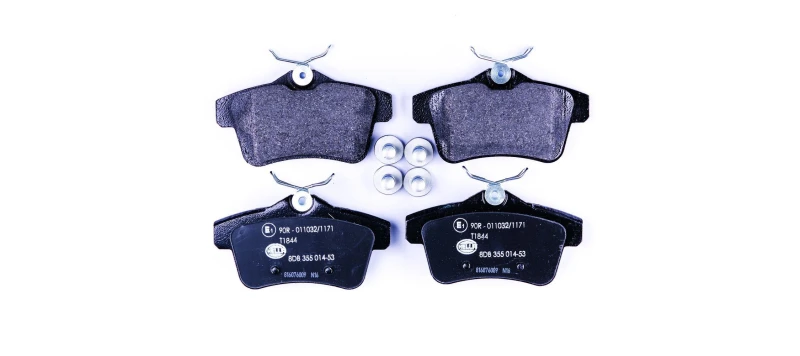 Image of HELLA Brake pad set HELLA 8DB 355 014-531