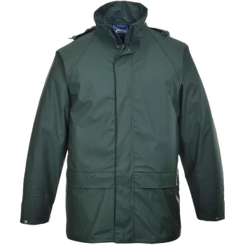 Image of Portwest - S450 Olive Sz 3XL Sealtex Classic Jacket Waterproof Rain Coat Parka Work Wear