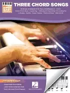 image of three chord songs super easy songbook