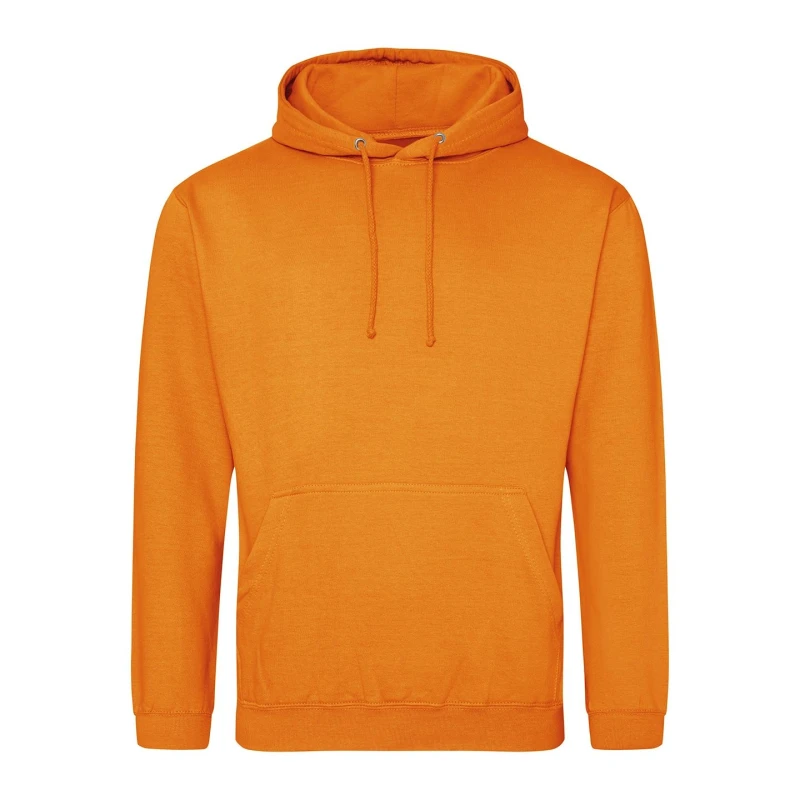 Image of AWDis AWDis Men College Hooded Sweatshirt Hoodie in Orange Size: X-Small Orange XS Male 5059958509122