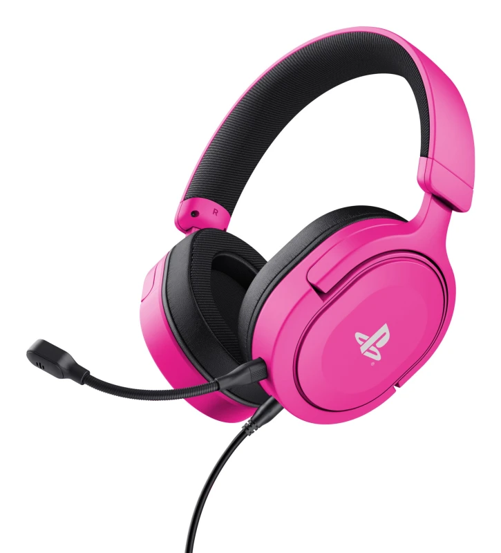 Image of Trust Trust GXT Forta PS5 Wired Gaming Headset - Pink