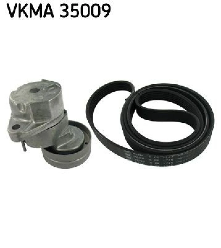 Image of SKF V-Ribbed Belt Set SKF VKMA 35009