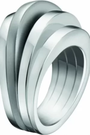 Image of Ladies Calvin Klein Stainless Steel Size N Breathe Ring KJ3DMR080107