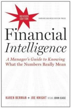 Image of Financial Intelligence by Karen Berman Hardback