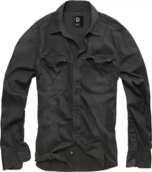 Image of Brandit Hardee Shirt, black, Size XL, black, Size XL