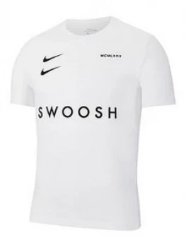 Image of Nike Sportswear Swoosh Pack Short Sleeve Tee - White