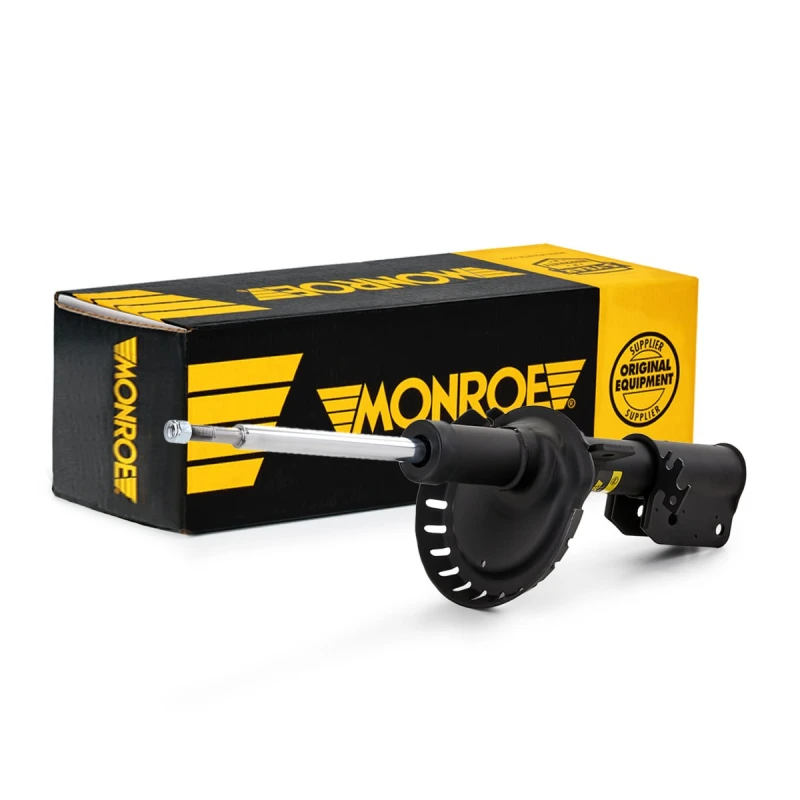 Image of MONROE G8167 Shock absorber MONROE Original (Gas Technology) Gas Pressure, Twin-Tube, Suspension Strut, Bottom Clamp Shock Absorber (854)