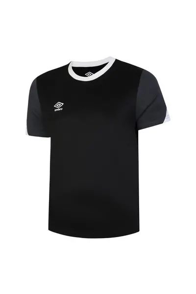 image of Umbro Mens Training Poly Jersey-Black