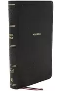 Image of nkjv end of verse reference bible personal size large print leathersoft bla