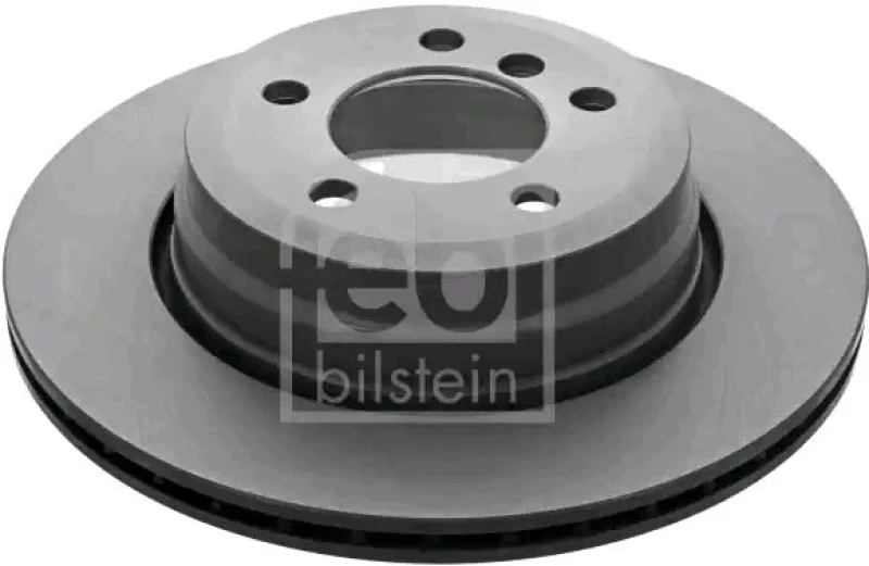 Image of FEBI BILSTEIN 43895 Brake disc Rear Axle, internally vented, Coated Brake Disc (82)