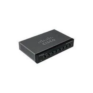 image of Cisco Small Business SG110D-08 Unmanaged L2 Gigabit Ethernet (10/100/1000) Black