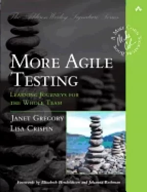 Image of more agile testing learning journeys for the whole team addison wesley sign