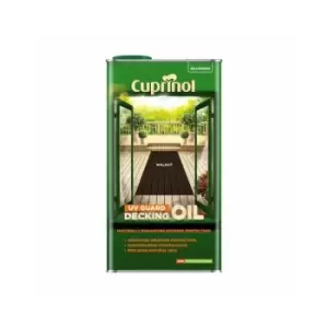 Image of Cuprinol UV Guard Decking Oil - Walnut - 5 Litres - Walnut