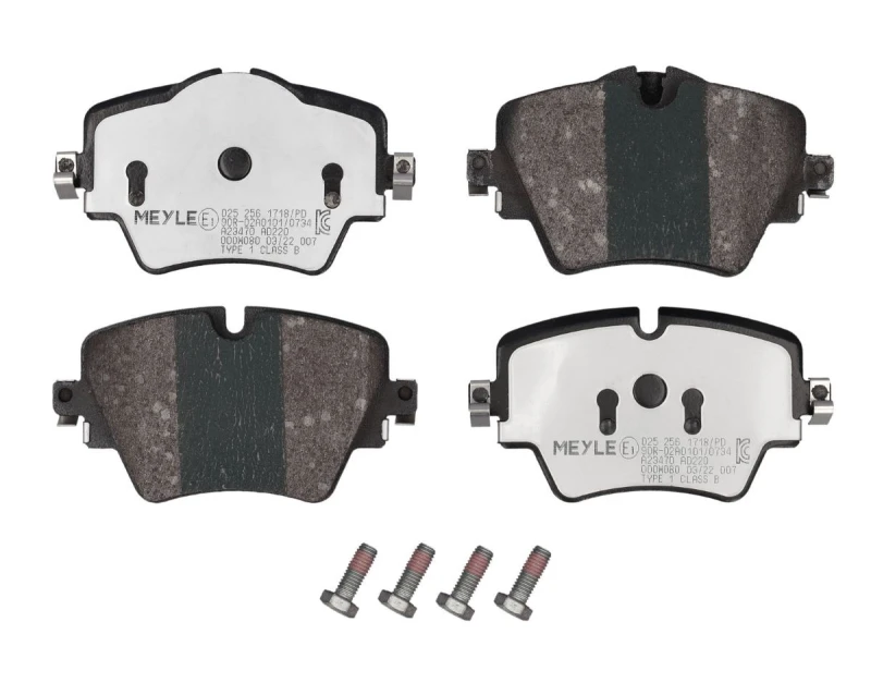 Image of Brake pad set MEYLE 025 256 1718/PD