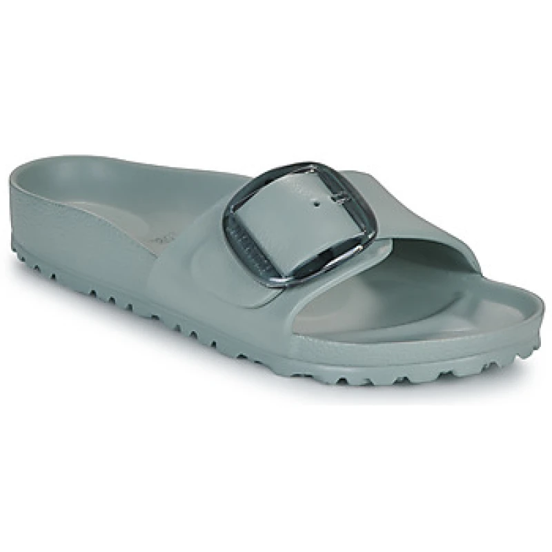 Image of Birkenstock Womens slides Birkenstock Madrid Big Buckle Vert Female 36