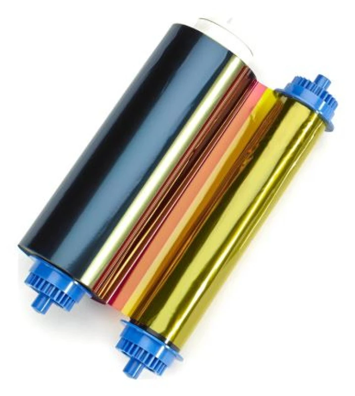 Image of Zebra 800010-140 printer ribbon Cyan. Magenta. Yellow