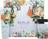 image of Replay Signature Secret Gift Set 50ml Eau de Toilette + 100ml Body Lotion