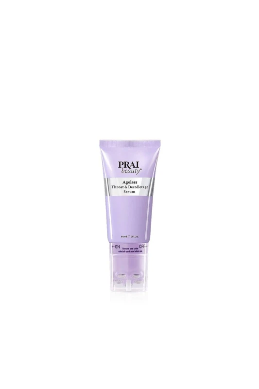 Image of Prai Womens AGELESS Throat & Decolletage Serum 60ml NEW in Misc Size: 118ml Misc Female 118ml