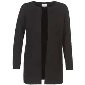 image of Vila VINAJA LONG womens Jacket in Black - Sizes S,M,L,XL,XS