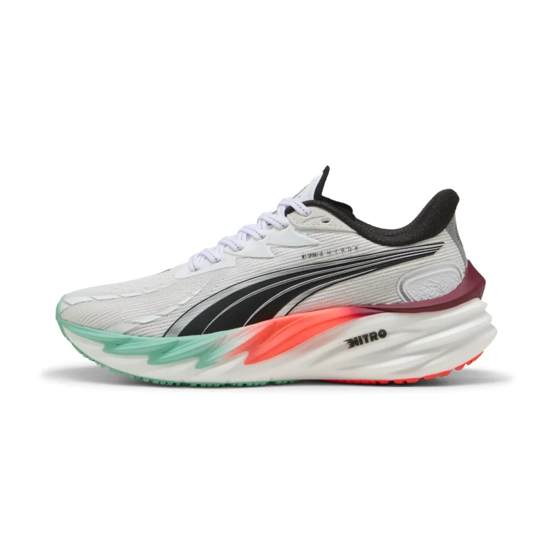 Image of Womens running shoes Puma Velocity Nitro 4 Hyrox Blanc Female 37