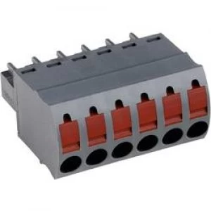 Image of Socket enclosure cable AKZ4551 Total number of pins 7 PTR 54551070421E Contact spacing 3.81mm