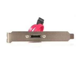 Image of StarTech.com 1 Port SATA to eSATA Slot Plate Bracket