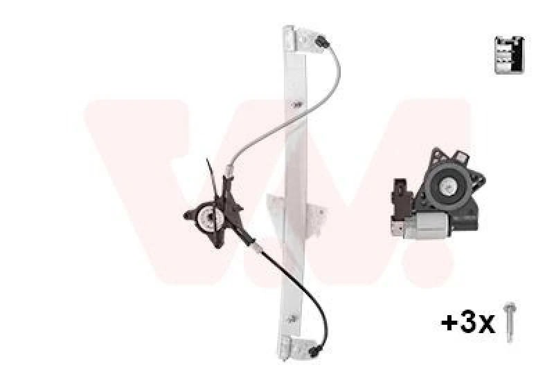 Image of VAN WEZEL Window regulator VAN WEZEL 2734265