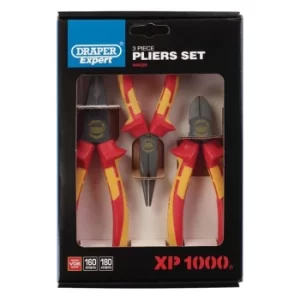 Image of Draper XP1000 VDE Pliers Set (3 Piece)