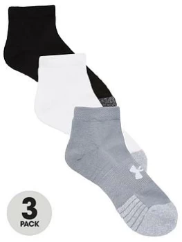 Image of Under Armour Heatgear&reg; Low Cut Socks - Multi Size XL Men