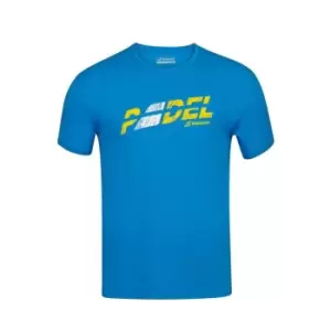 Image of Babolat Exercise Flag Tee - Blue