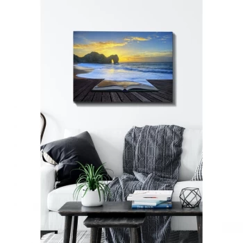Image of Kanvas Tablo (50 x 70) - 63 Multicolor Decorative Canvas Painting