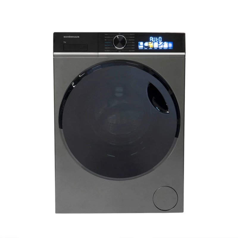 Image of Schonhaus WMSF01914AG 9KG 1400 Spin Freestanding Washing Machine Graphite