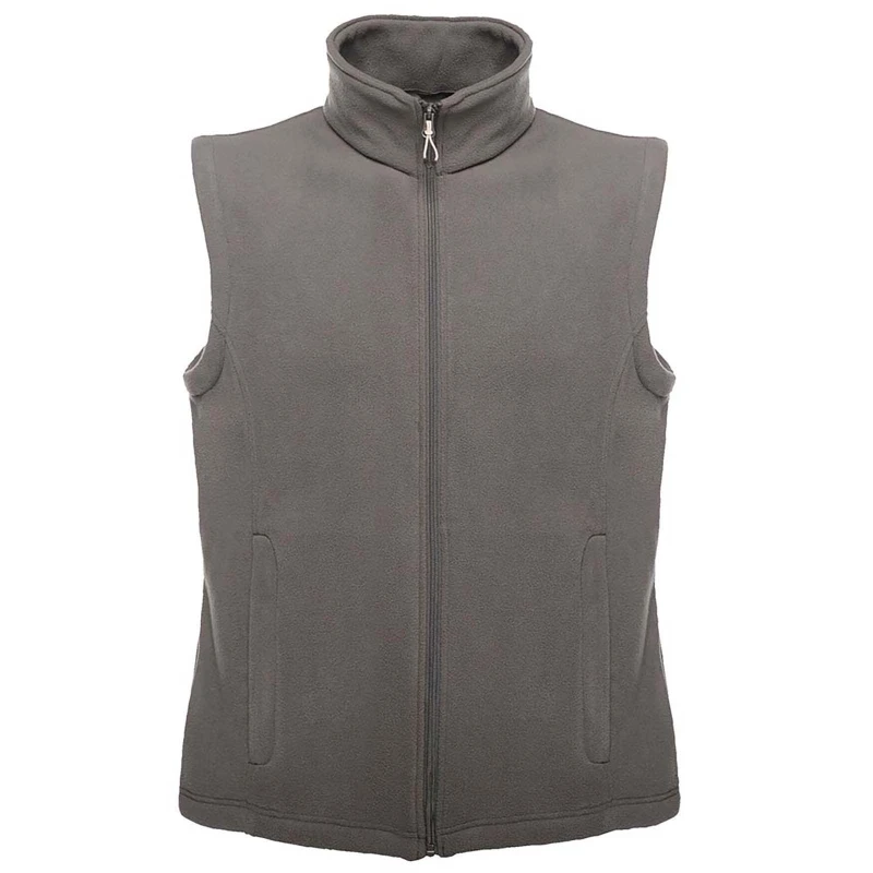 Image of Regatta Professional Mens Microfleece Gilet in Dark Grey Size: Small Dark Grey Male S