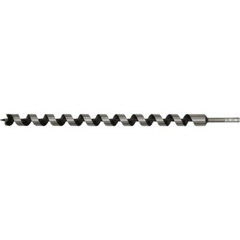 Image of Loops 30 x 600mm Hardened Auger Wood Drill Bit - Hexagonal Shank - Woodwork Timber Multi