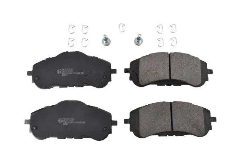 Image of SWAG 33 10 7488 Brake pad set Front Axle, with fastening material Brake Pad Set,disc brake (402)