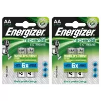 Image of Energizer Rechargeable Extreme AA Batteries (4 Pack)