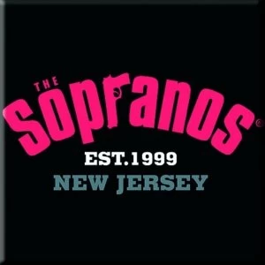 Image of The Sopranos - Collegiate Logo Fridge Magnet