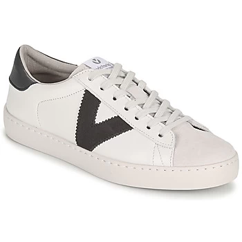 image of Victoria BERLIN PIEL CONTRASTE mens Shoes Trainers in White,3,4,5,6,7