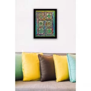 Image of SC0074 Multicolor Decorative Framed MDF Painting