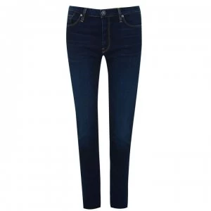 image of Hudson Barbara High Rise Super Skinny Jeans - REQUIEM