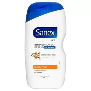 image of Sanex Biomeprotect Sensitive Bath Foam 450Ml