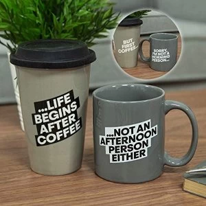 Image of Ministry of Humour Mug & Travel Mug Gift Set