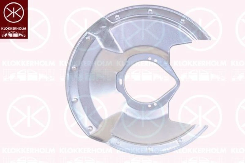Image of KLOKKERHOLM Brake disc backing plate KLOKKERHOLM 2939378